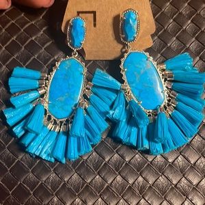 Kendra Scott tassel earrings. Like New!